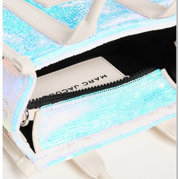 Marc Jacobs Iridescent Blue Tote Bag NWT - Picture 5 of 5